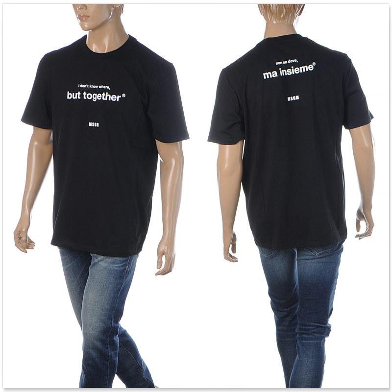 MSGM（エムエスジーエム） MSGM Tシャツ メンズ 半袖 クルーネック