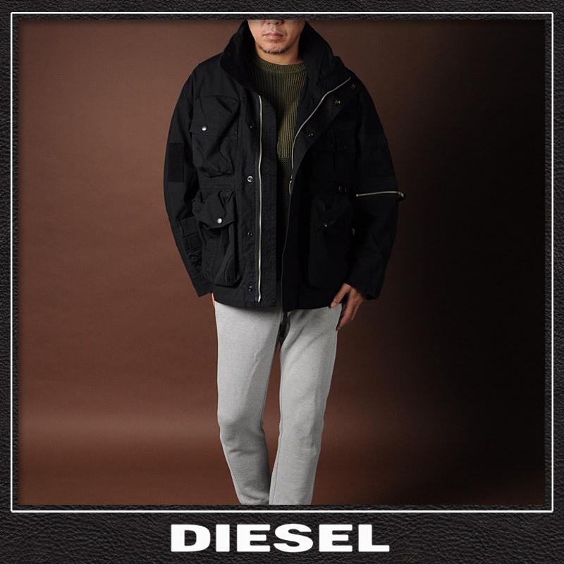 DIESEL ディーゼル ミリタリージャケット メンズ アウター J DIESEL ディーゼル ミリタリージャケット メンズ アウター J
