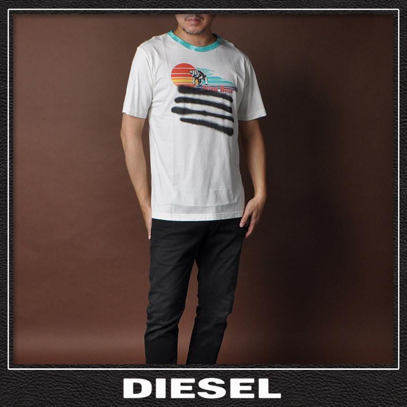 美品 【DIESEL】 FEDEZ 別注 ディーゼル Tシャツ タイダイ柄 L 【公式