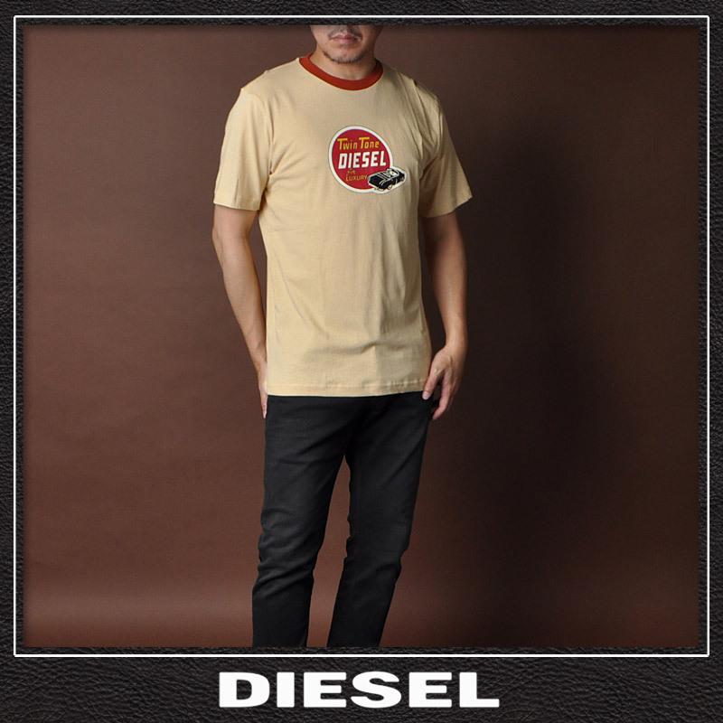 DIESEL ディーゼル クルーネックTシャツ 半袖 メンズ ブランド T-JUST 