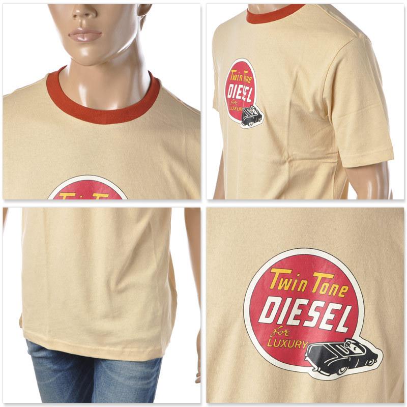 DIESEL（ディーゼル） DIESEL Tシャツ メンズ 半袖 カットソー クルー