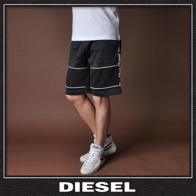 ディーゼル DIESEL スウェットショートパンツ メンズ ブランド P-LACOR A03693-0KUTA ブラック｜bravas｜02