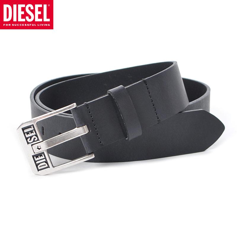 DIESEL ベルト BLUESTAR II X08880 P1913 ブラック DIESEL ディーゼル レザーベルト メンズ ブランド BLUESTAR II
