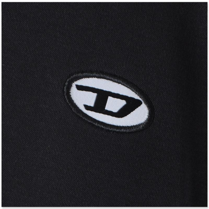 ディーゼル DIESEL Tシャツ メンズ T-JUST-DOVAL-PJ A03819-0AIJU ブラック｜bravas｜07