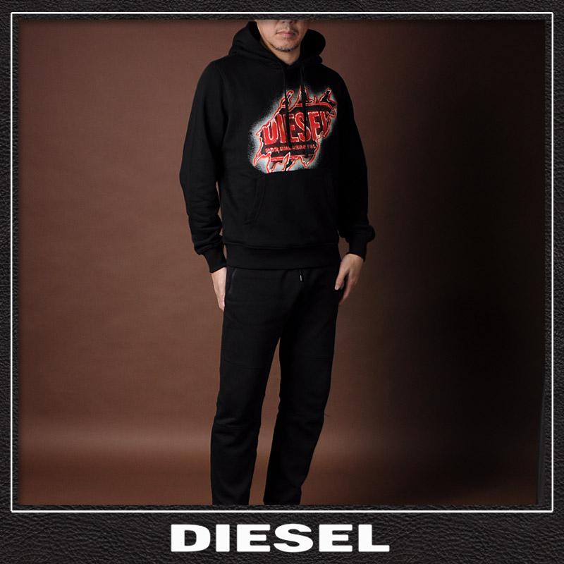 DIESEL ディーゼル パーカー メンズ ブランド プルオーバー S DIESEL ディーゼル パーカー メンズ ブランド プルオーバー S