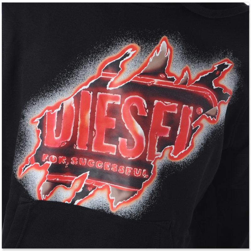 DIESEL ディーゼル パーカー メンズ ブランド プルオーバー S DIESEL ディーゼル パーカー メンズ ブランド プルオーバー S