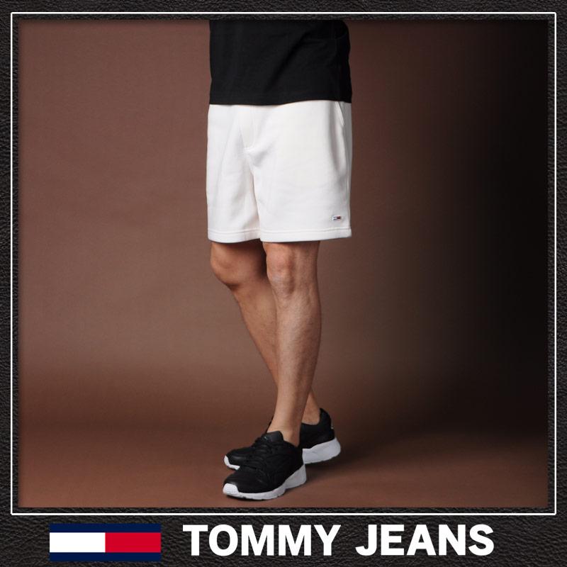 トミージーンズ TOMMY JEANS ショートパンツ メンズ DM0DM16333 アイボリー｜bravas｜02