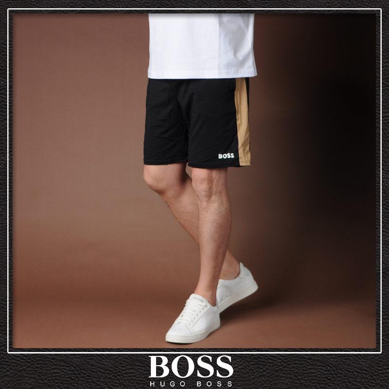 ヒューゴボス HUGO BOSS ショートパンツ メンズ スウェット ブランド 50490924 10161407 ブラック