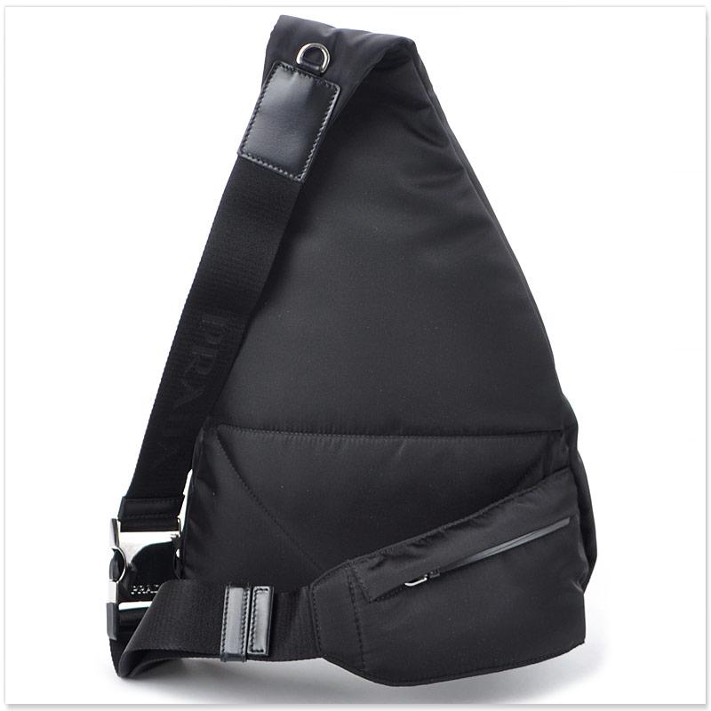 プラダ PRADA ボディバッグ ショルダーバッグ メンズ ブランド ZAINO 