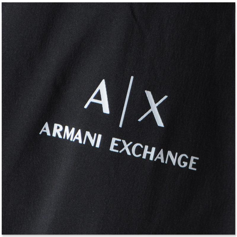 アルマーニエクスチェンジ ナイロンジャケット ARMANI EXCHANGE A|X メンズ ブランド アウター ブルゾン 8NZB60 ZN97Z ブラック｜bravas｜07