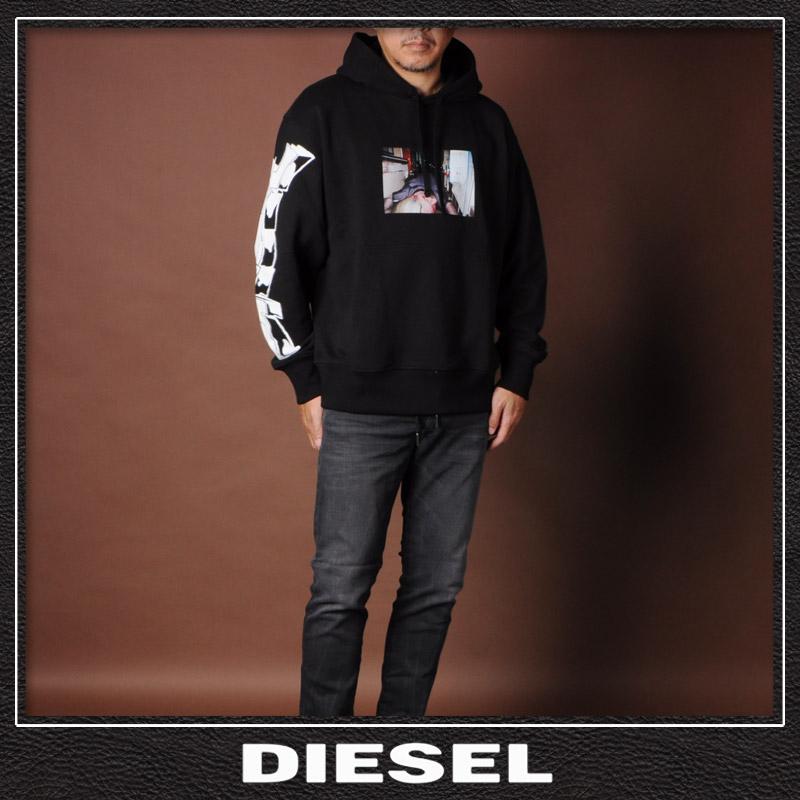 DIESEL（ディーゼル） パーカー メンズ ブランド プルオーバー S-MACS