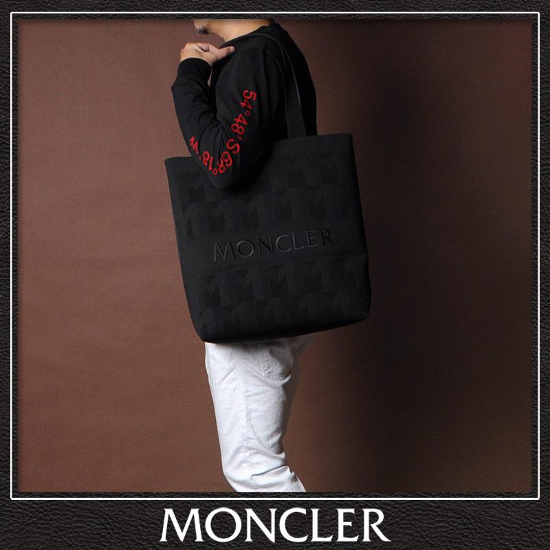 モンクレール MONCLER トートバッグ ブランド 5D00009 M3706 ブラック｜bravas｜02