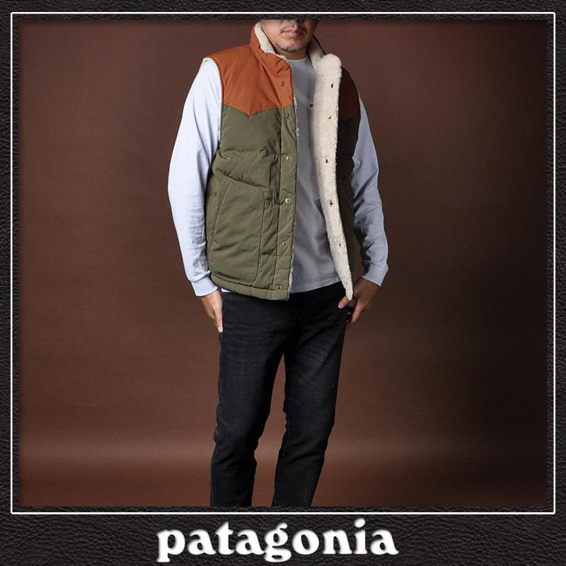 パタゴニア ダウンベスト PATAGONIA メンズ ブランド 27588 M's Reversible Bivy Down Vest メンズ リバーシブル ビビー ダウン ベスト カーキ｜bravas｜02