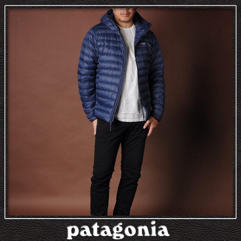 パタゴニア ダウンジャケット PATAGONIA メンズ ダウン セーター フーディ ネイビー ブランド アウター 84702 M's Down  Sweater Hoody NENA