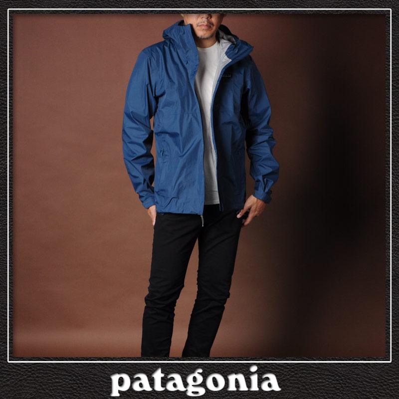 パタゴニア ナイロンジャケット PATAGONIA メンズ トレントシェル 3L レイン ジャケット ブルー アウター 85241 M's Torrentshell 3L Jacket LMBE｜bravas｜02