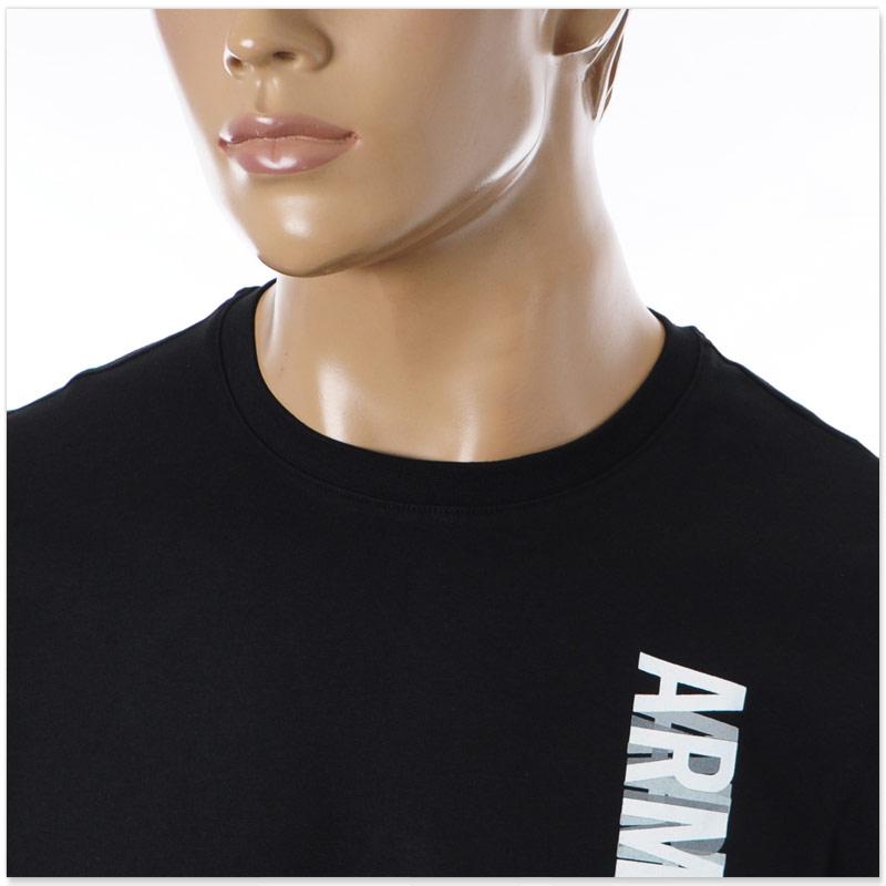 アルマーニエクスチェンジ A|X ARMANI EXCHANGE Tシャツ メンズ ブランド 半袖 クルーネック 3DZTBD ZJ9TZ ブラック 2024春夏新作｜bravas｜05