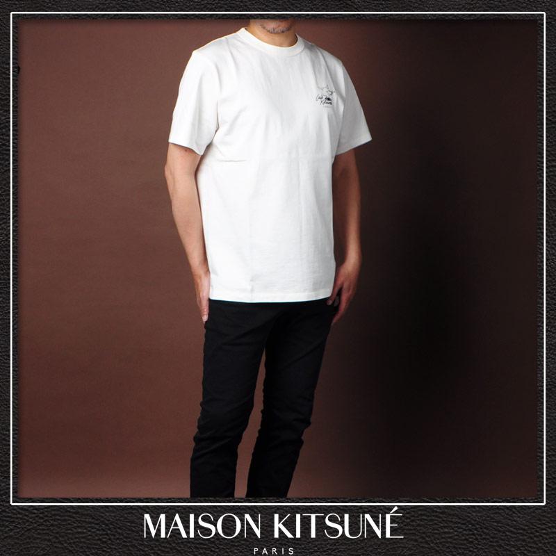 Cafe Kitsune メゾンキツネ MAISON KITSUNE Tシャツ ブランド カフェ