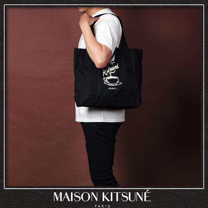 MAISON KITSUNE（メゾン キツネ） トートバッグ カフェキツネ