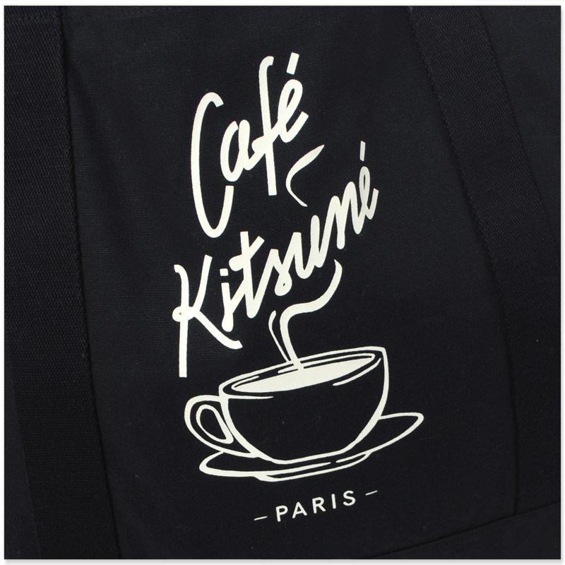MAISON KITSUNE メゾンキツネ トートバッグ カフェキツネ