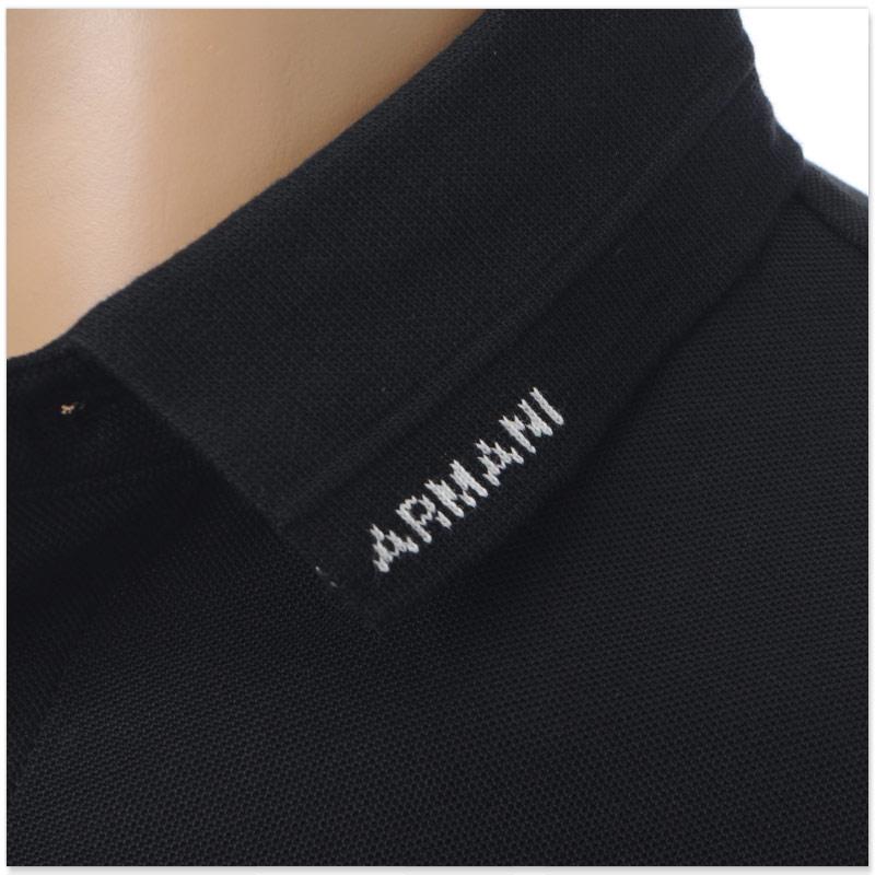 エンポリオアルマーニ EMPORIO ARMANI ポロシャツ メンズ EM001081 AF10497 半袖 ピケ ブラック レギュラーフィット ブランド ジャカードロゴ 大きいサイズ 送料無料 EMPORIO ARMANI エンポリオアルマーニ ポロシャツ メンズ EM001081