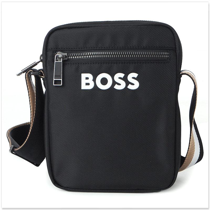 希少✨ ヒューゴボス メッセンジャーバッグ A4収納可 シボ革 ブラック