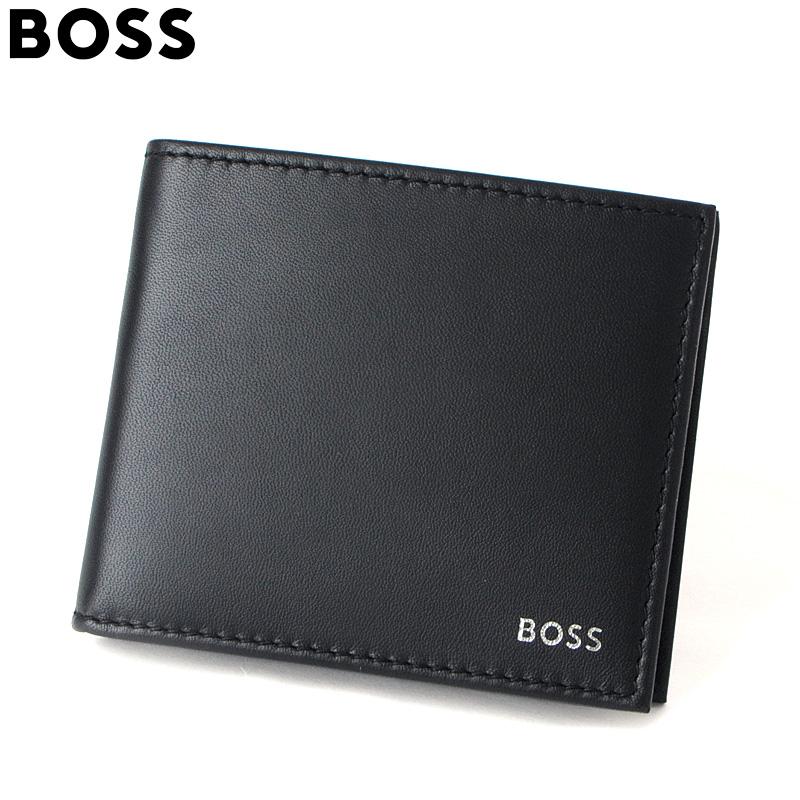 BOSS（HUGO BOSS） ヒューゴボス HUGO BOSS 二つ折り財布 小銭入れ付き