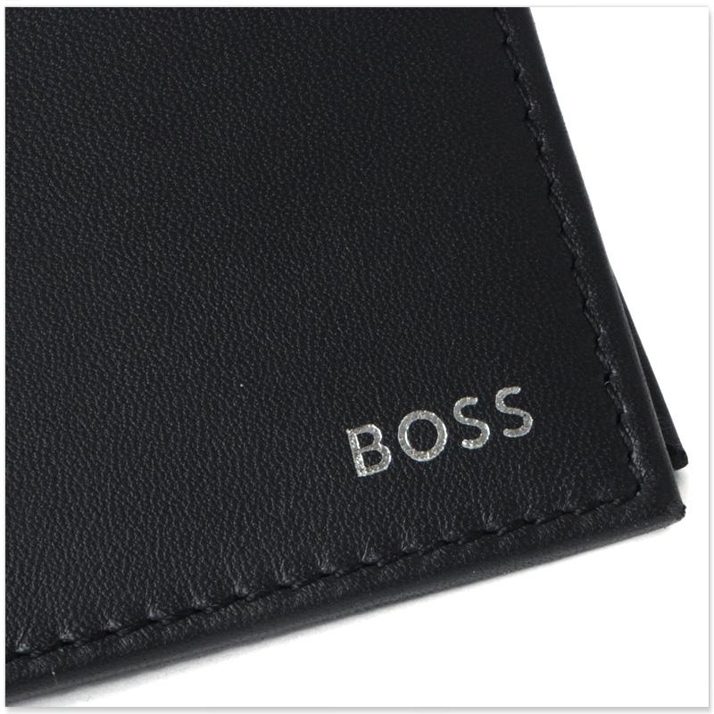 HUGO BOSS メンズ 二つ折り財布（小銭入れ付き） ブラック 新品 未使用 BOSS（HUGO BOSS） ヒューゴボス HUGO BOSS 二つ折り財布 小銭入れ付き