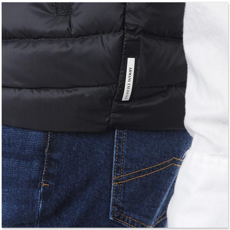 ARMANI EXCHANGE アルマーニエクスチェンジ ダウンベスト メンズ