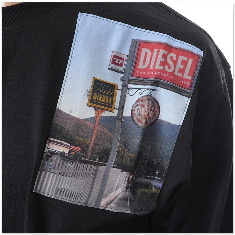 DIESEL（ディーゼル） 長袖 Tシャツ メンズ T-BOXT-LS-T5 A19468-0PLAT 