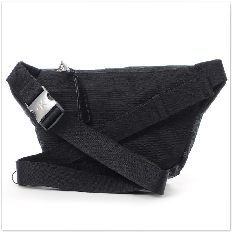 カルバンクラインジーンズ   Jeans ボディバッグ メンズ ブラック LV04G3177G ワンショルダー 斜め掛け ジャガードロゴ 軽量 ブランド 2025秋冬新作 Calvin Klein Jeans（カルバンクラインジーンズ） ボディバッグ メンズ