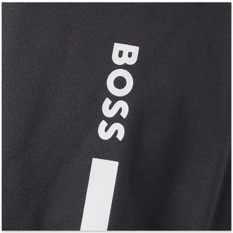 ヒューゴボス HUGO BOSS スウェットシャツ メンズ ダークグレー Authentic Sweatshirt 50545558 10269562 トレーナー クルーネック ブランドロゴ カジュアル トップス 2025秋冬新作 BOSS（HUGO BOSS） ヒューゴボス HUGO BOSS スウェットシャツ メンズ