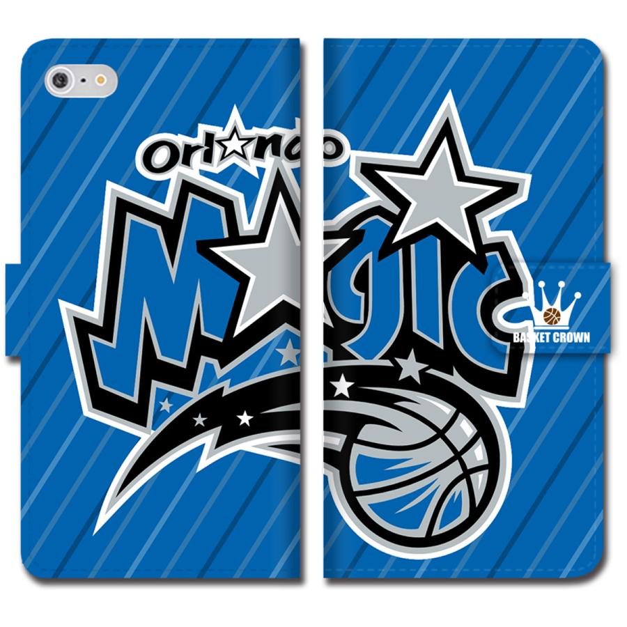 iphone15 ケース スマホケース 手帳型 バスケットボール NBA オーランドマジック iPhone12  pro promax mini SE｜brave-market｜04