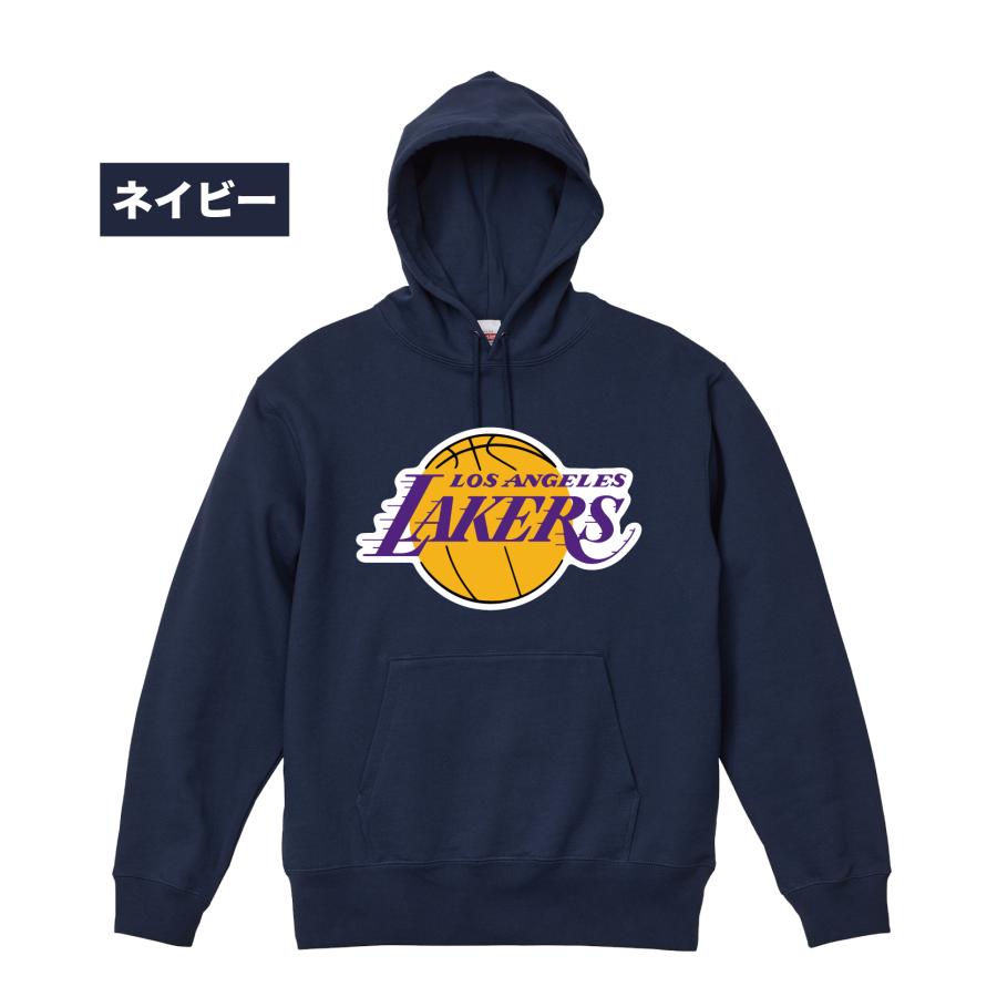 【新品タグ付き・袖ロゴ】NBA レイカーズ プルオーバー パーカー M パーカー メンズ レディース レイカーズ レブロン 八村 長袖 プル