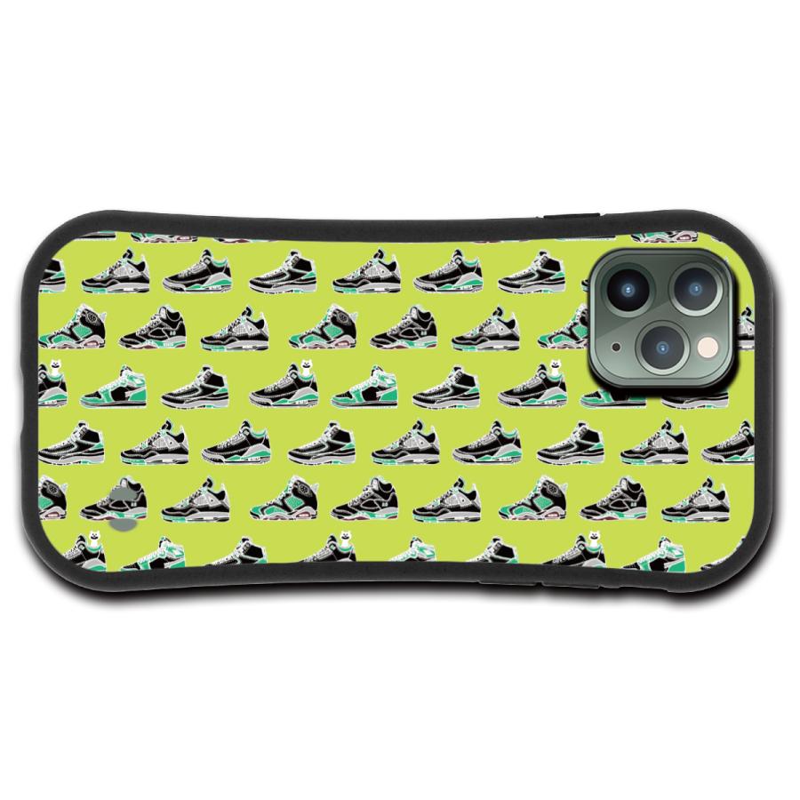 iPhone iPhone16 17 air スマホケース 全面保護 グリップ カバー nike スニーカー 総柄 耐衝撃 14 13 15pro SE プロ 12 promax plus デザインプリントデザプリ - 通販 - Yahoo ショッピング