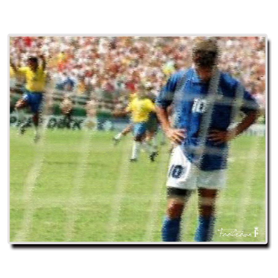 アートパネル インテリア バッジョ イタリア代表 サッカー グッズ