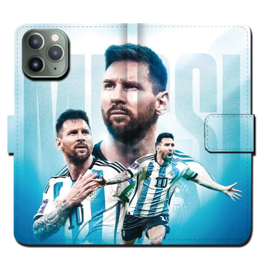 iphone15 ケース スマホケース 手帳型 iphone14 サッカー アルゼンチン メッシ ワールドカップ iphone13 iPhone12 14pro SE｜brave-market｜06