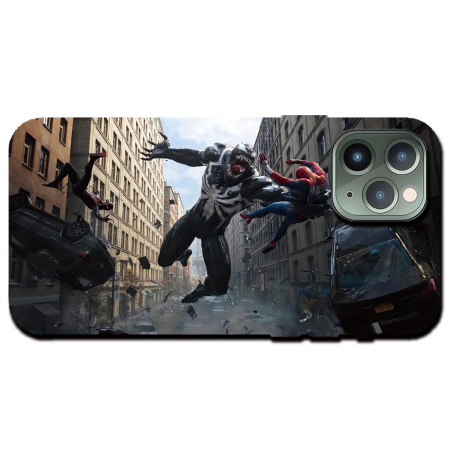 iPhone15 ケース ハード カバー マーベル ヴェノム スパイダーマン スパイダーバース 13pro スマホケース iPhone SE｜brave-market｜06