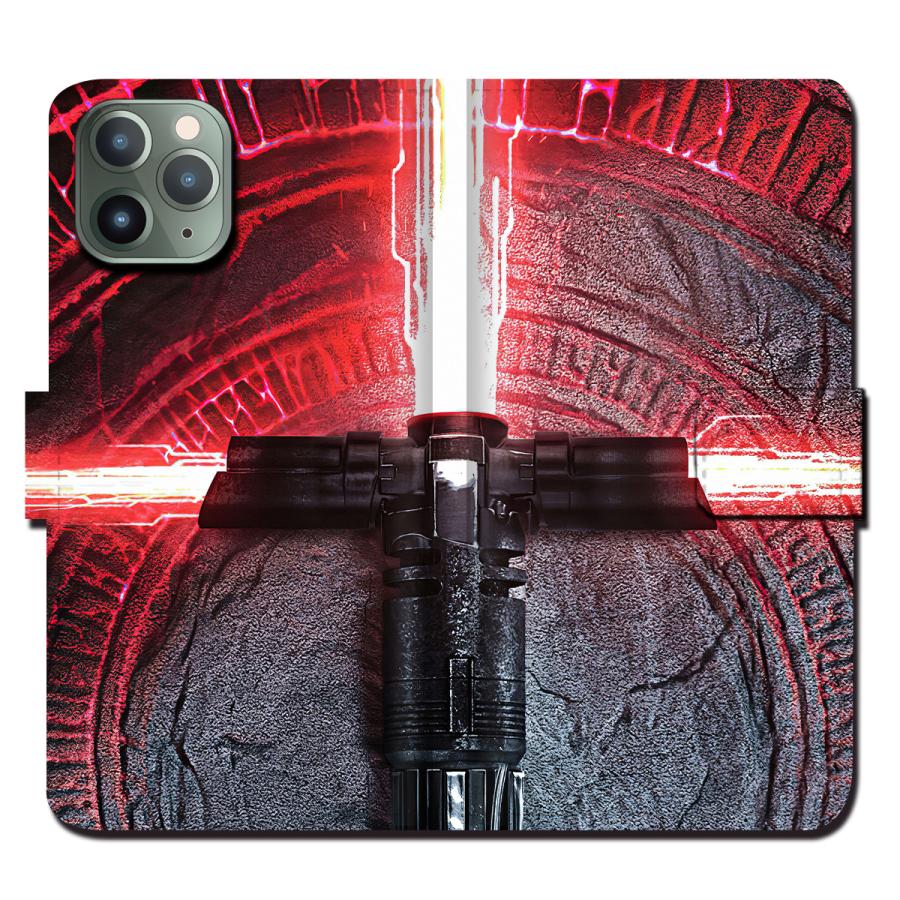 iphone15 ケース スマホケース 手帳型 iPhone12 14pro SE ライトセーバー スターウォーズ STARWARS｜brave-market｜11