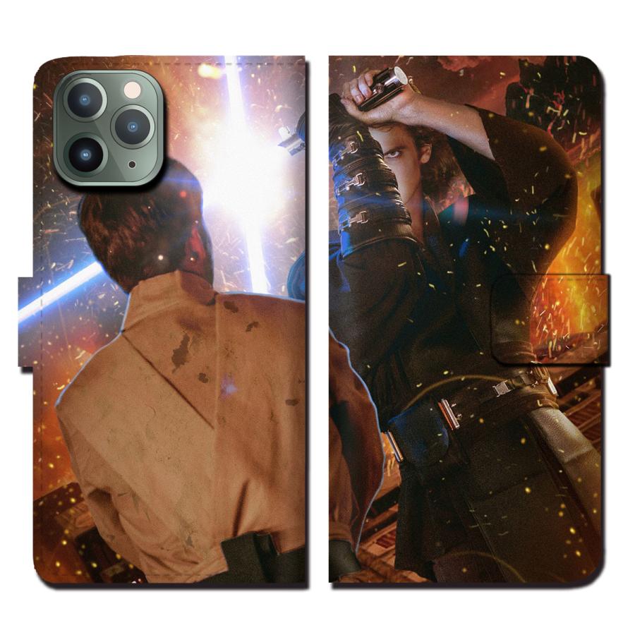 iphone15 ケース スマホケース 手帳型 iPhone12 14pro SE スターウォーズ STARWARS オビワン｜brave-market｜07