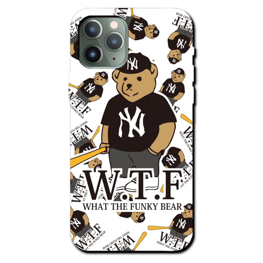 iPhone15 ケース ハード カバー NY ヤンキース クマ 野球 MLB iPhone 14 13 15pro SE プロ 12 promax plus スマホケース iPhone SE｜brave-market｜04