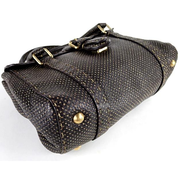 極美品 FENDI セレリア ミニリンダ レザーハンドバッグ FENDI（フェンディ） 【超美品】FENDI ミニリンダ セレリア