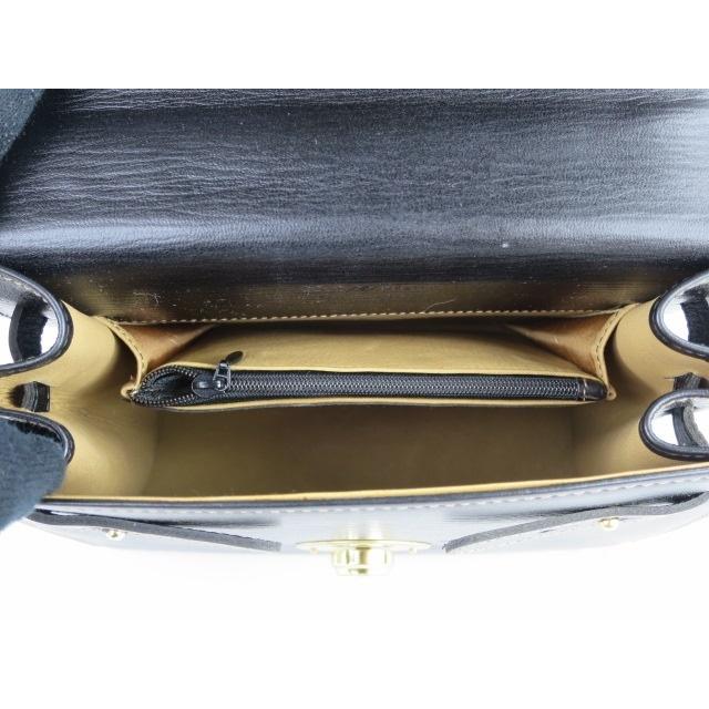 ゴールドファイル　ハンドバッグ　ショルダーバッグ　レザー　2WAY　ブラック GOLD PFEIL（ゴールドファイル） 【超美品】GOLD PFEIL 2WAYショルダー