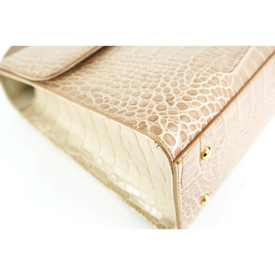 【希少】Ralph Lauren ラルフローレン ハラコレザー ハンドバッグ LAUREN RALPH LAUREN（ローレン ラルフローレン） 【美品】RALPH