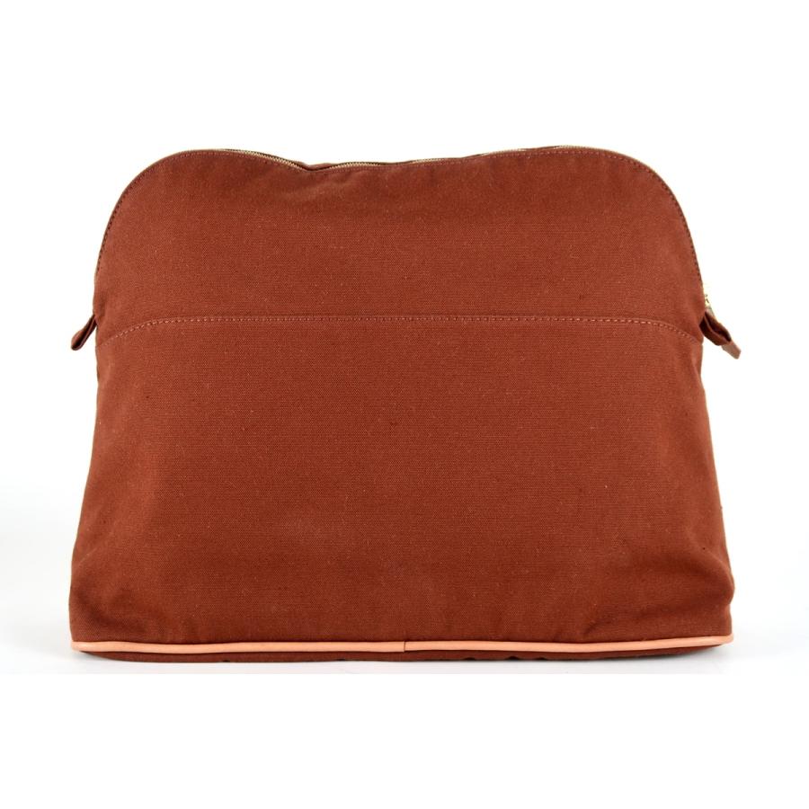 HERMES（エルメス） 【超美品】HERMES ボリードポーチ 大 ブラウン
