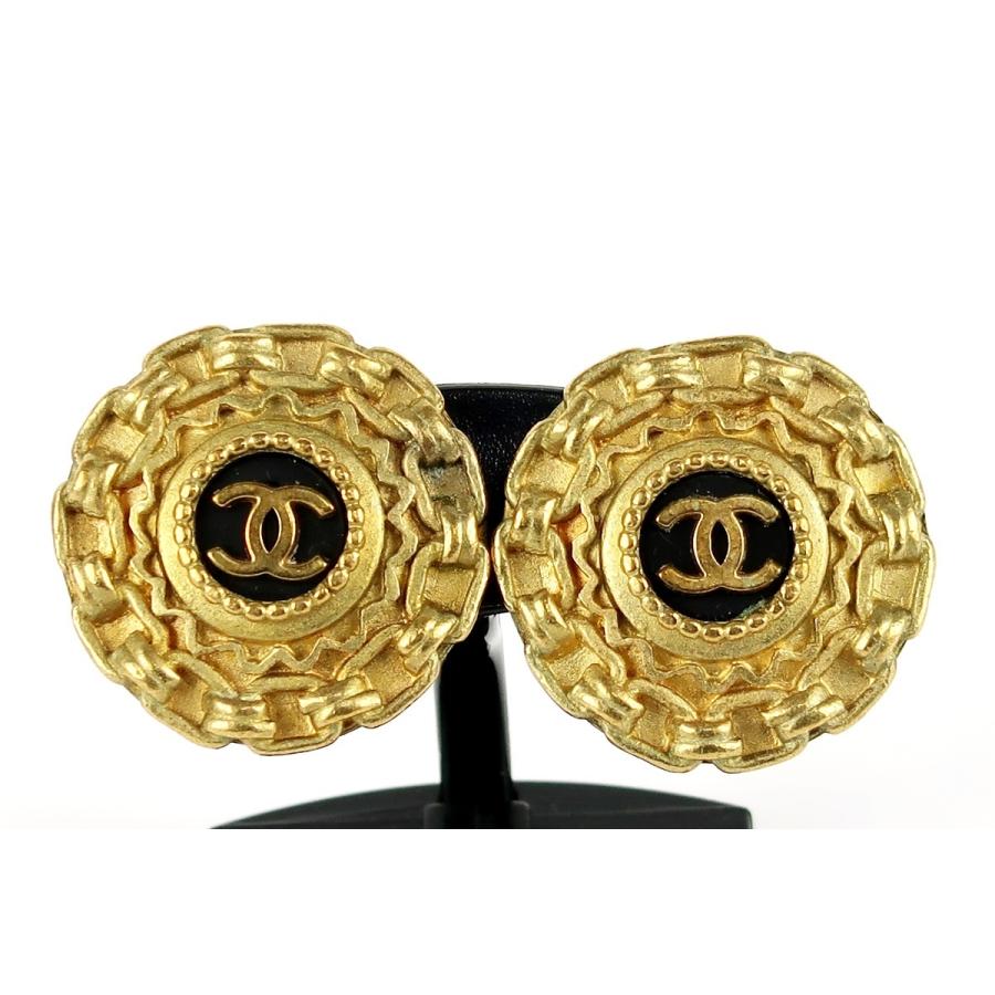 希少！　CHANEL シャネル　★ 正規品　ピアス　イヤリング　ゴールド　ココ CHANEL（シャネル） 【美品】CHANEL ココマーク イヤリング ゴールド