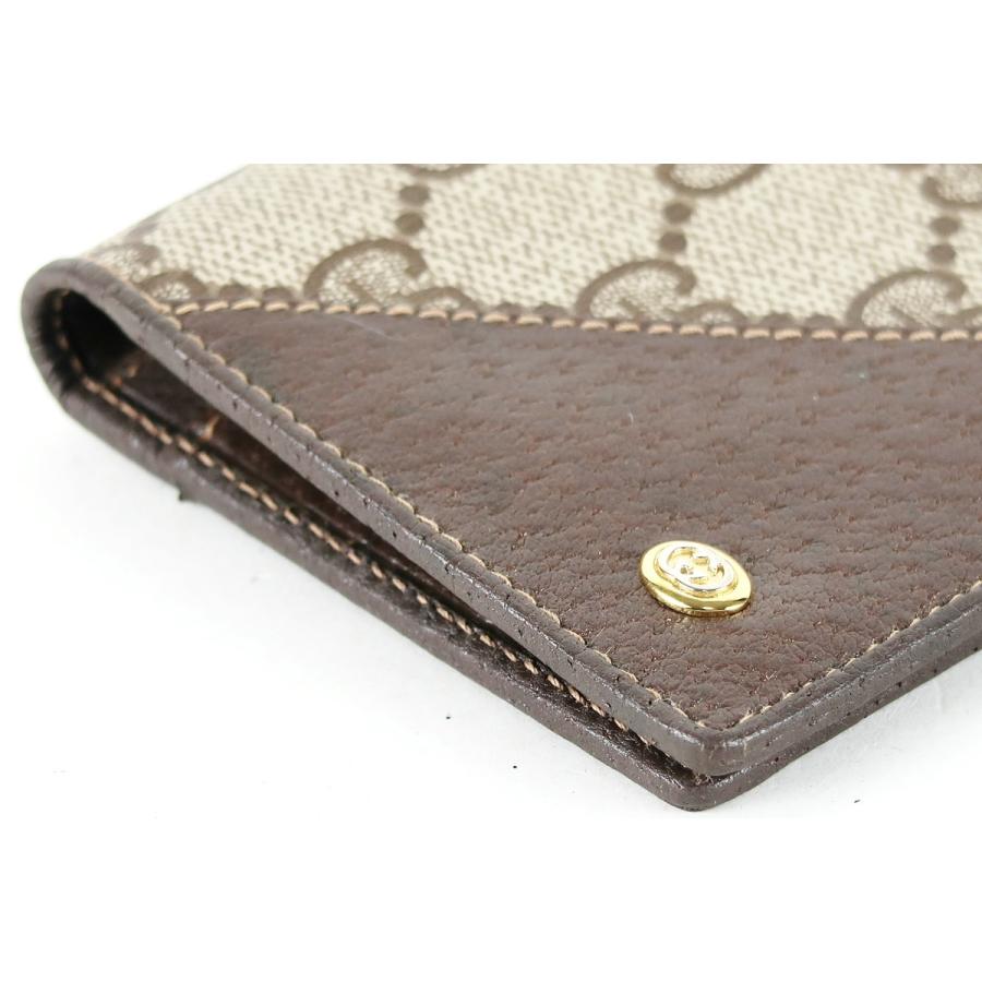 GUCCI 2つ折り札入れ GUCCI（グッチ） 【新品同様・未使用】GUCCI 二つ折り長財布 札入れ GG