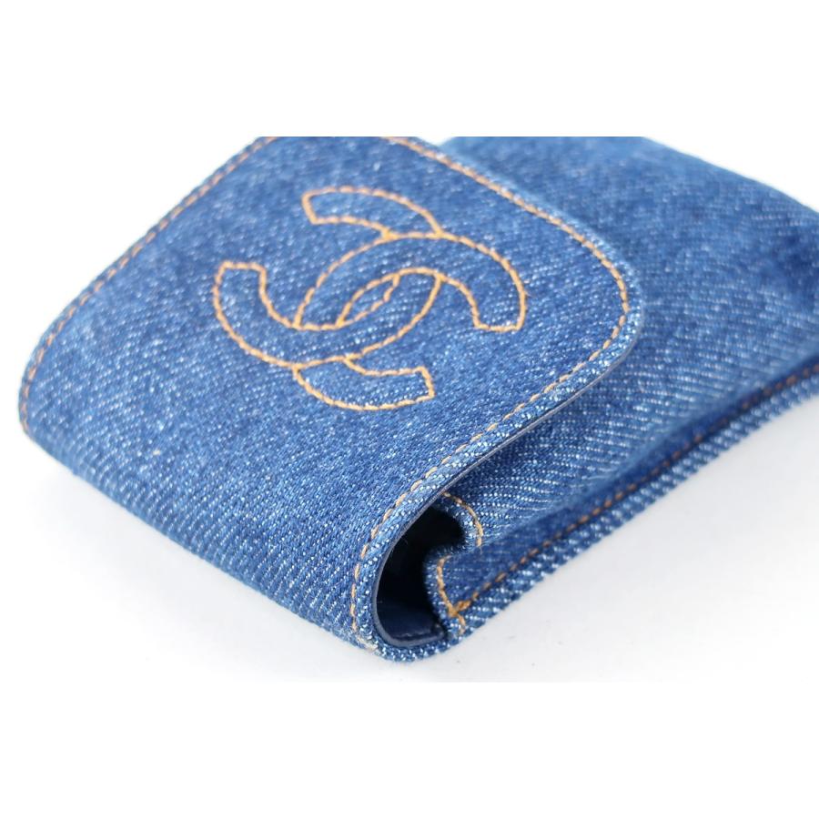 CHANEL（シャネル） 【美品】CHANEL ココマーク デニム シガレット