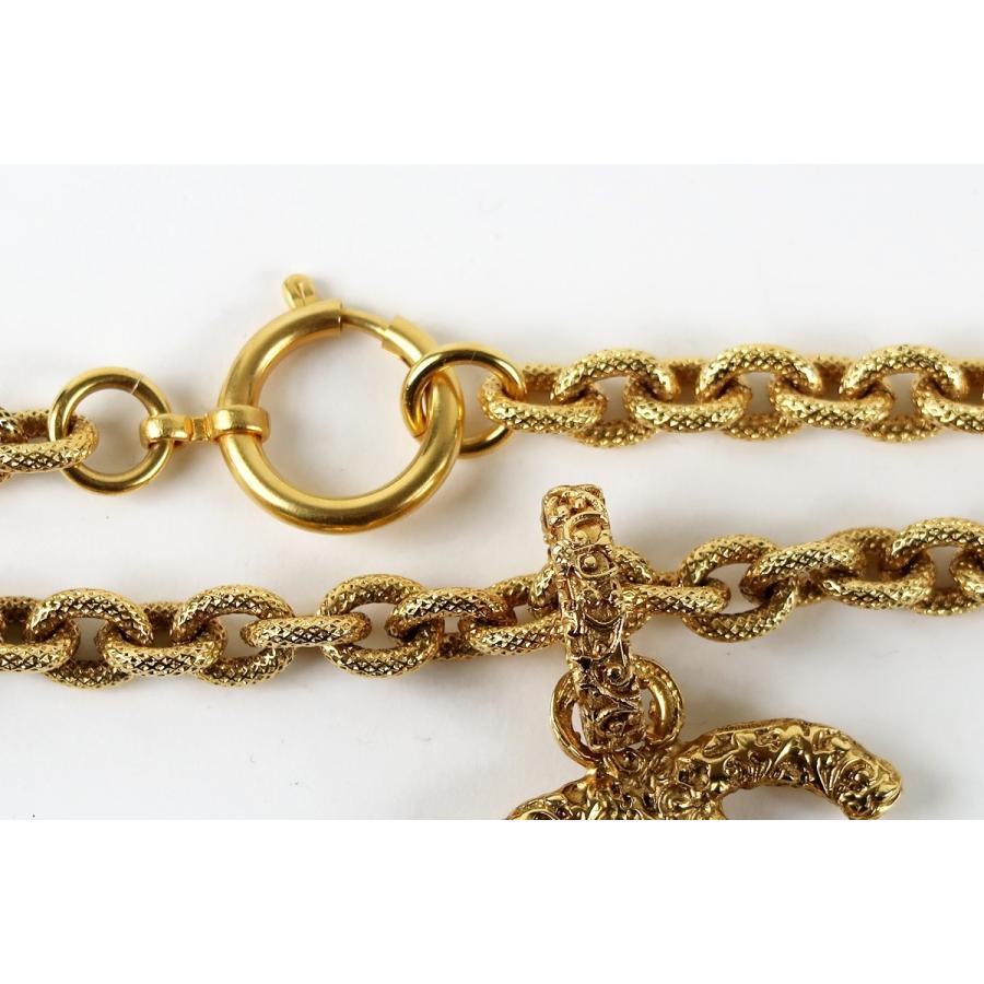 シャネル CHANEL ネックレス ココマーク ヴィンテージ 93A ゴールド CHANEL（シャネル） 【超美品】CHANEL ヴィンテージ ココマーク