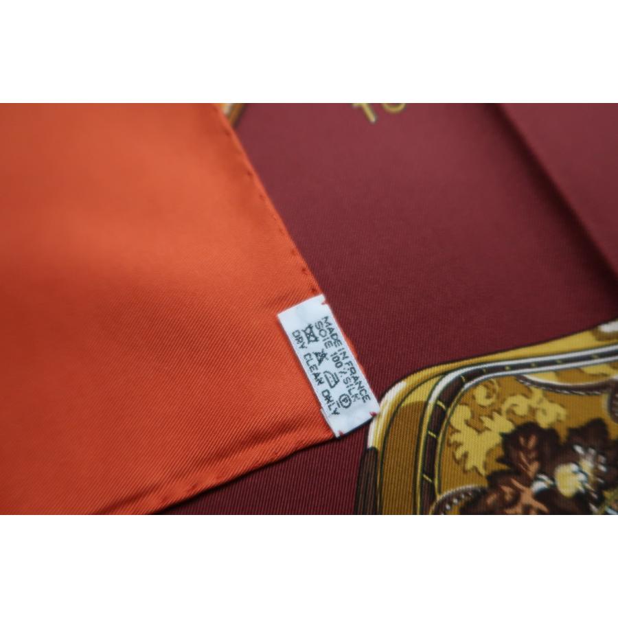 HERMES（エルメス） 【新品同様・未使用】HERMES スカーフ カレ【TOUT