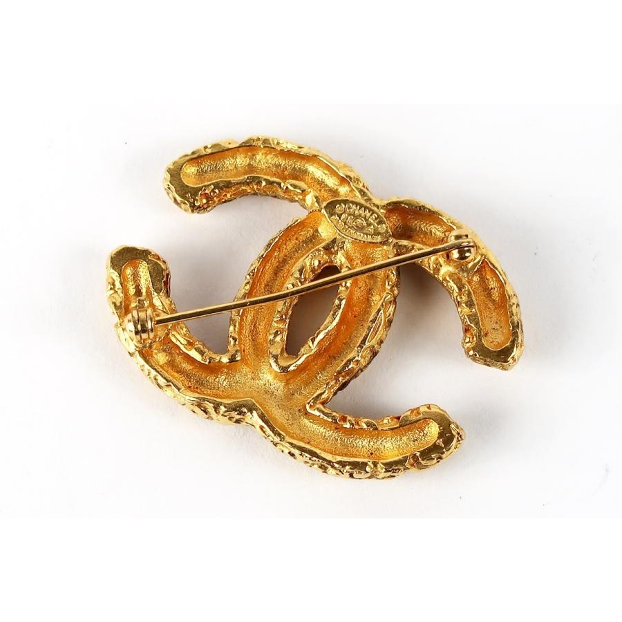 CHANEL（シャネル） 【美品】CHANEL ココマーク ブローチ 93A ゴールド
